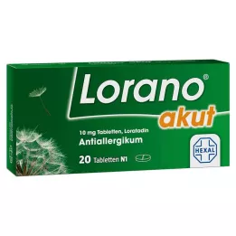 LORANO akut tablete, 20 kom
