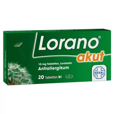 LORANO akut tablete, 20 kom LORANO akut tablete, 20 kom