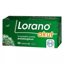 LORANO akut tablete, 50 kom
