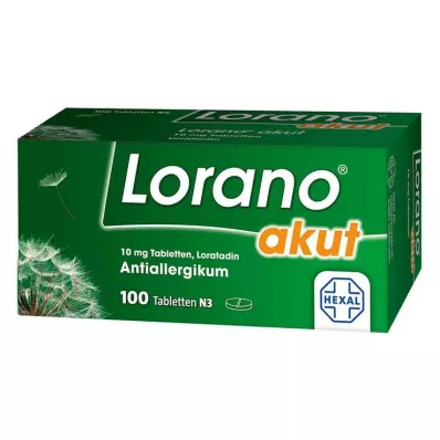 LORANO akut tablete, 100 kom LORANO akut tablete, 100 kom