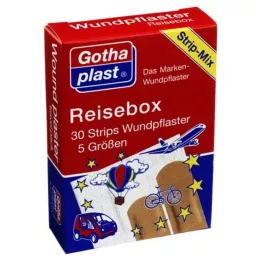 GOTHAPLAST Potovalna škatla za nego ran, 1 kos