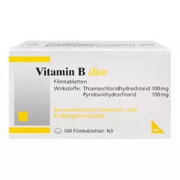 VITAMIN B DUO Filmsko obložene tablete, 100 kom