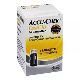 ACCU-CHEK Lancete FastClix, 24 kos