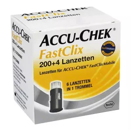 ACCU-CHEK Lancete FastClix, 204 kos