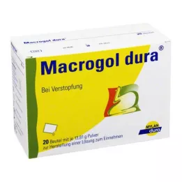 MACROGOL dura Plv.z.Proizvajalec e.Lsg.z.Intake, 20 kosov