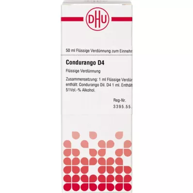 CONDURANGO D 4 razredčitev, 50 ml