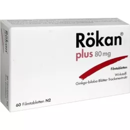 RÖKAN Plus 80 mg filmsko obložene tablete, 60 kom
