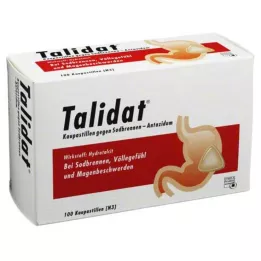 TALIDAT Žvečilne pastile proti zgagi, 100 kom
