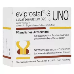 EVIPROSTAT-S sabal serrulatum 320 uno kapsul, 60 kos