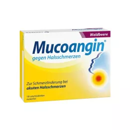 MUCOANGIN Divje jagode 20 mg pastile, 18 kos