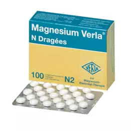 MAGNESIUM VERLA N Dražeji, 10X100 St