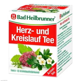 BAD HEILBRUNNER Čaj za srce in krvni obtok N Fbtl., 8X1,5 g