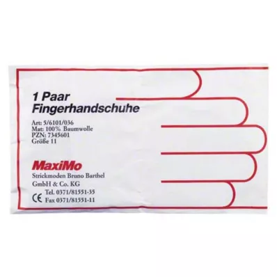 HANDSCHUHE Bombaž velikost 11 dodatna dolžina, 2 kosa