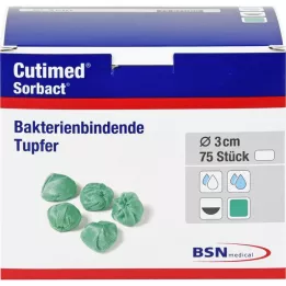 CUTIMED Sorbact tamponi v velikosti oreha, 75 kos