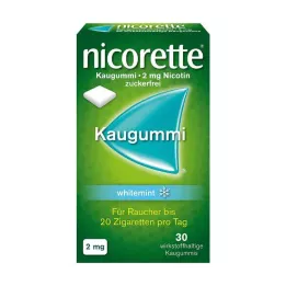 NICORETTE Žvečilni gumi 2 mg bela meta, 30 kos