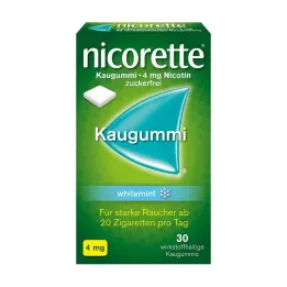 NICORETTE Žvečilni gumi 4 mg bela meta, 30 kos