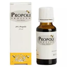 PROPOLI Kapljice brez alkohola, 20 ml