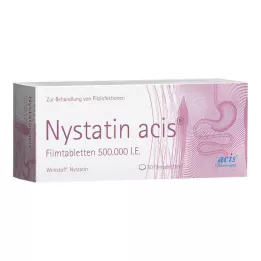 NYSTATIN acis filmsko obložene tablete, 50 kom