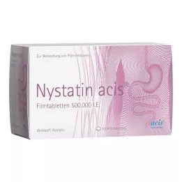 NYSTATIN acis filmsko obložene tablete, 100 kos