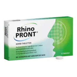 RHINOPRONT Kombinirane tablete, 12 kos