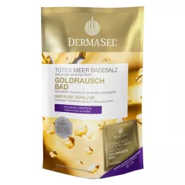 DERMASEL Kopalna sol iz Mrtvega morja + zlato EXCLUSIVE, 1 kos