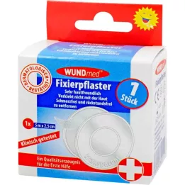 FIXIERPFLASTER 2,5 cmx5 m prozoren, 1 kos
