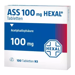 ASS 100 HEXAL Tablete, 100 kos