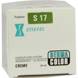 DERMACOLOR Kamuflažna krema S17 zelena, 25 ml