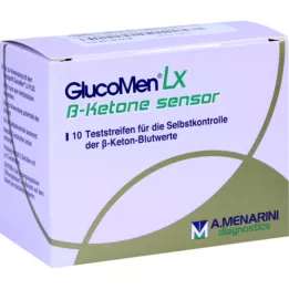 GLUCOMEN LX Testni lističi Plus Ketone Sensor, 10 kos