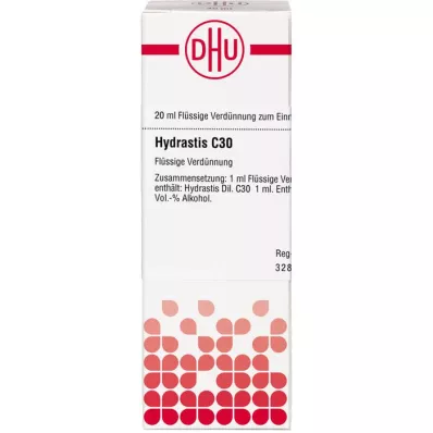 HYDRASTIS C 30 razredčitev, 20 ml HYDRASTIS C 30 razredčitev, 20 ml