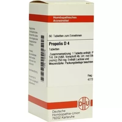 PROPOLIS D 4 tablete, 80 ur PROPOLIS D 4 tablete, 80 ur