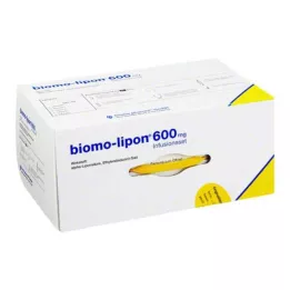 BIOMO-lipon 600 mg infuzijski set ampule, 5 kos