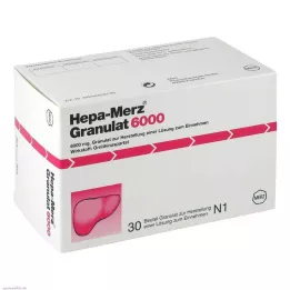 HEPA MERZ Granule 6.000 vrečk, 30 kom