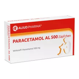 PARACETAMOL AL 500 svečk, 10 kos