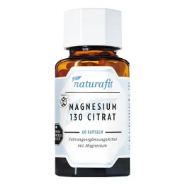 Naturafit Magnezij 130 Citr kapsule, 60 kos