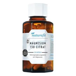 Naturafit Magnezij 130 Citr kapsule, 120 kos