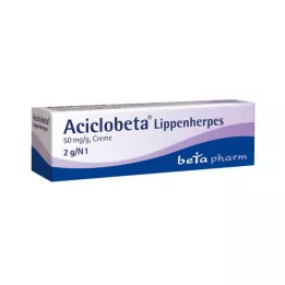 ACICLOBETA Krema za afto, 2 g