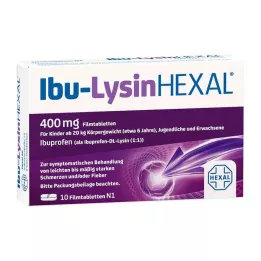 IBU-LYSINHEXAL Filmsko obložene tablete, 10 kom