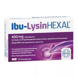 IBU-LYSINHEXAL Filmsko obložene tablete, 20 kom