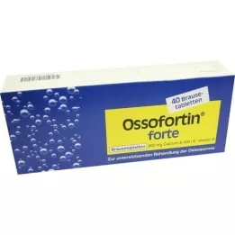 OSSOFORTIN forte šumeče tablete, 40 kom