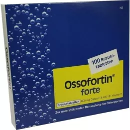 OSSOFORTIN forte šumeče tablete, 100 kom