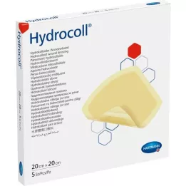 HYDROCOLL Obloga za rane 20x20 cm, 5 kom