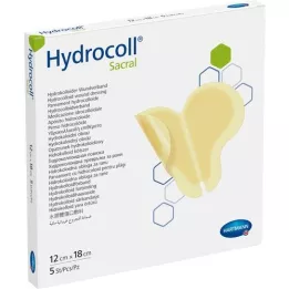 HYDROCOLL obloga za sakralno rano 12x18 cm, 5 kom