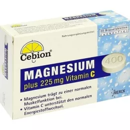 CEBION Plus Magnesium 400 šumeče tablete, 20 kos