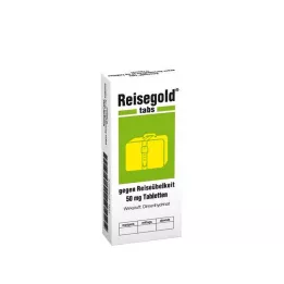 REISEGOLD Tablete proti potovalni slabosti, 10 kom