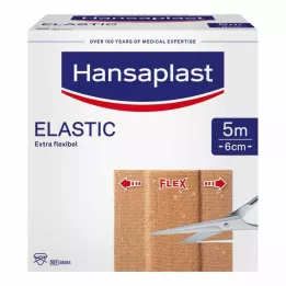 HANSAPLAST Elastični obliž 6 cmx5 m, 1 kos