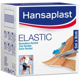HANSAPLAST Elastični obliž 8 cmx5 m, 1 kos