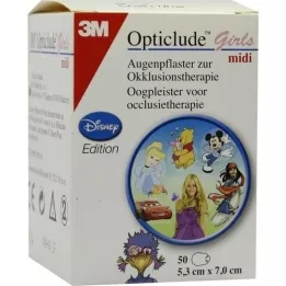 OPTICLUDE 3M Disney Girls midi 2538MDPG-50, 50 kosov