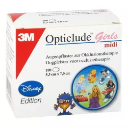 OPTICLUDE 3M Disney Girls midi 2538MDPG-100, 100 kosov