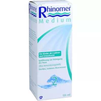 RHINOMER 2 srednja raztopina, 135 ml